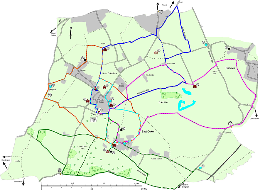 Discover East Coker Map Issue 4 web